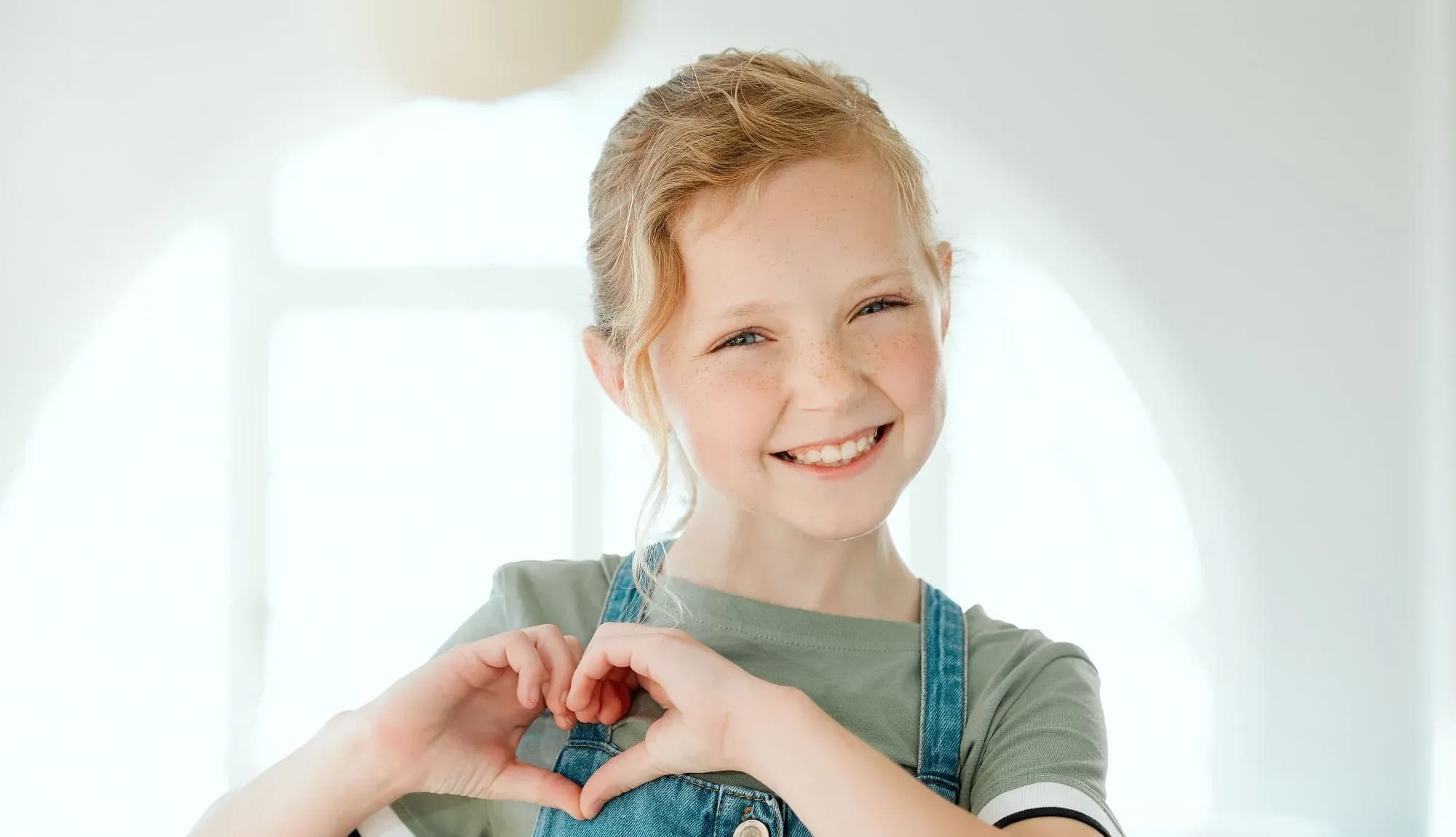 Smiling young girl